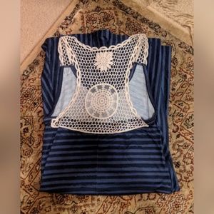 Crochet back sundress